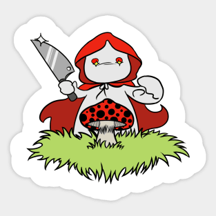 Mushrooming Sticker